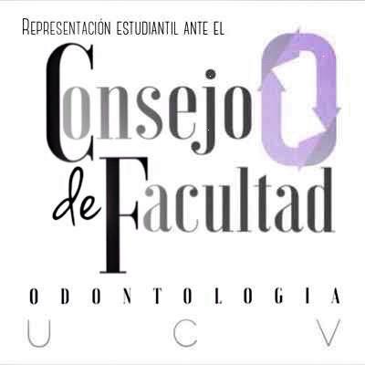 Cuenta oficial de la Representación Estudiantil ante el Consejo de la Facultad de Odontología UCV