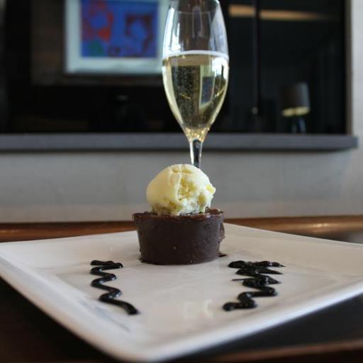A champagne and chocolate affair