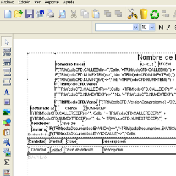 Diseño formatos #QR2 o reportes de impresion para Aspel #SAE #COI #NOI #CAJA #FACTURE