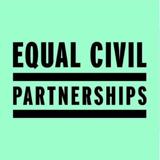 Celebrating civil partnerships being opened up to mixed-sex couples from December 2019.