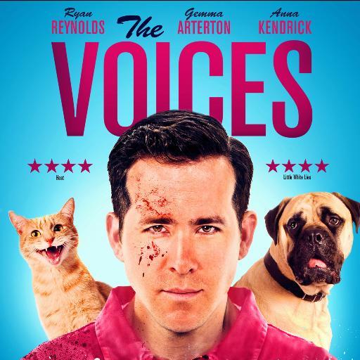 Jerry (@Vancityreynolds) guided by @MrWhiskersVoice and @BoscoVoice. #TheVoices, on DVD, Digital, on demand, Blu-ray and Blu-ray Steelbook