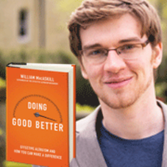 Doing Good Better by @WillMacAskill introduces you to Effective Altruism, a new approach using reason and evidence to do the most good you can do.