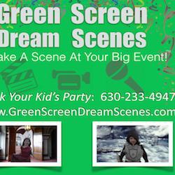 Make a Scene At Your Big Event!  We film mini-movies using green screen technology with YOU as star!