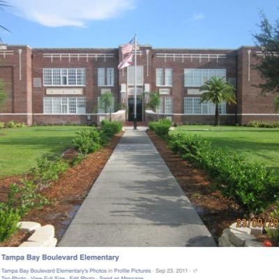 tampabayblvd's profile picture. Built in 1926 in the heart of West Tampa.  We want to be your school of choice.  Come in for a tour!
