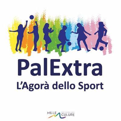 PalEXTRA è un luogo straordinario di incontri, un luogo dove sono comunicati i valori positivi e propositivi legati alla pratica sportiva.