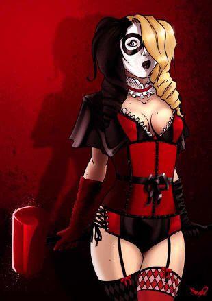 Harley Q. Rp. One of many trouble makers in gotham. i'm bored, Wanna' play!