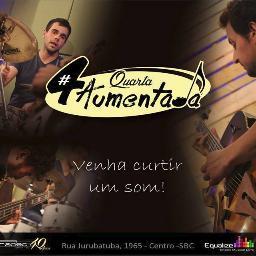 4aumentada's profile picture. Projeto com a finalidade de disseminar a Cultura e Arte para todos e multiplicar a Música de maneira autêntica, junto com a arrecadação de alimentos para doação