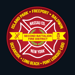 Second Battalion Fire District, Long Island, New York. Comprised of the Baldwin, Freeport, Island Park, Long Beach, Oceanside and Point Lookout-Lido Fire Depts.