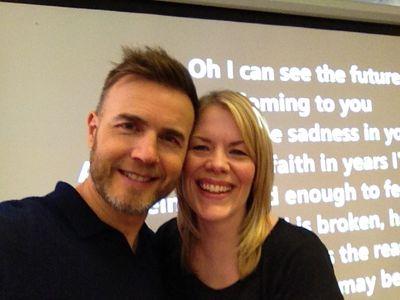 Teacher and Take That fan. After a Twitter/FB campaign we managed to get @garybarlow to come to our school in Gateshead on 26th June 2015!