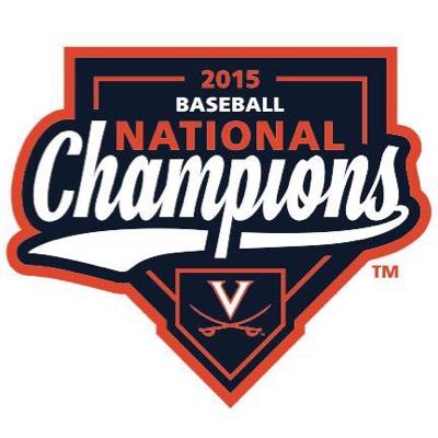 Virginia Baseball 1186 to Omaha CWS 2009-2011-2014-2015- 2021-2023 VIRGINIA CAVALIERS CWS 2015 National Champion