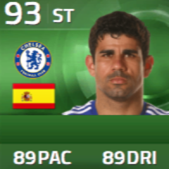 FIFA 16 IOS player COSTA THE BEST PLAYER IN DA WORLD