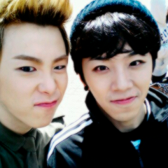 the cutest hyung and the jerk maknae