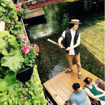 Traditional chauffeured punting tours of the historic and beautiful city of Canterbury. To book email 
Ashley@CanterburyPunting.co.uk