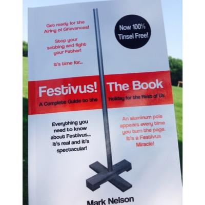 'Festivus! The Book - A Complete Guide to the Holiday for the Rest of Us' is available on Amazon. It's real and it's spectacular... and now 100% Tinsel Free