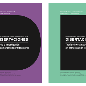 Disertaciones es una publicación de la Universidad del Rosario (CO), la Universidad de Los Andes (VE) y la Universidad Complutense de Madrid (ES)