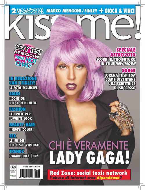 official twitter for italian teen magazine Kiss Me!