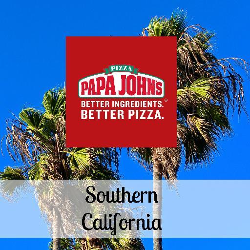 This is the official Twitter account for Papa John’s Southern California. Better Ingredients. Better Pizza. Papa John's!