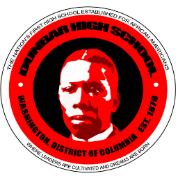 Paul Laurence Dunbar of Wash. DC was established in 1870 as the first high school for African Americans in the country. 🔴⚫️ #EverydayAtDunbar #WeWorkForKids