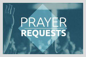 In need of prayer or encouragement, please tweet requests to receive prayer from our team. Prayer and Believing makes all things possible.