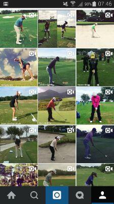 Your fix from the instagram community of present & future stars of the PGA & LPGA tours.