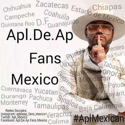 Fans oficiales de Apl.De.Ap en México, únete con nosotros para saber sobre el unico filipino que ha triunfado @apldeap