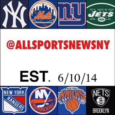 allsportsnewsny's profile picture. Used to be the one of the best New York Sports pages. Had over 1.5K followers on Insta back in the day. #Retired