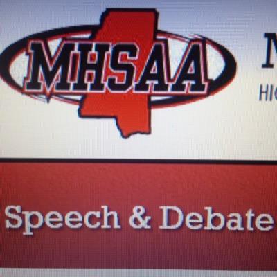 The official Mississippi Activities Association Twitter account for HS Speech And Debate where postings and announcements will be available.