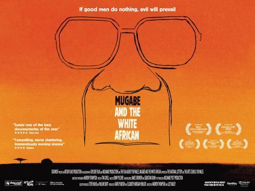 Award winning cinema doc about a white farmer who takes Mugabe to court for racism