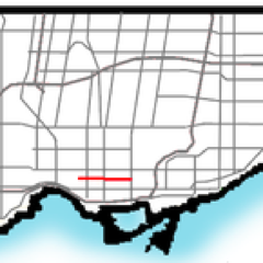 Profile of an east-west street in downtown Toronto. From @YongeStTO, Queens Park, @UofT, @LittleItalySt to @DundasStTO. Tag: #collegeStTO