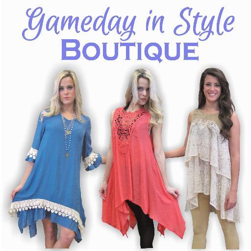 Women's store with stylish boutique clothes, gameday fashions, handmade jewelry, footwear and gifts! We specialize in finding the perfect style and fit for you.