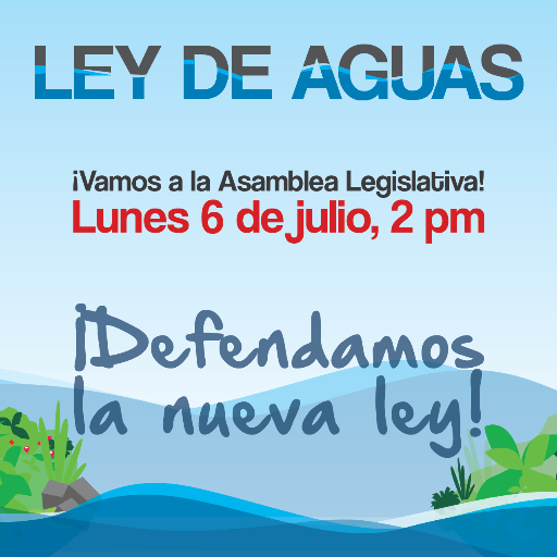 Nuestro país requiere aprobar la nueva ley de aguas presentada por iniciativa popular en el 2009.
#DDHH #LeydeaguasYA