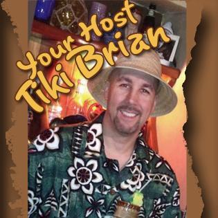 Tiki Brian is host of the Exotic Tiki Island Podcast and the ETI Radio broadcast featuring Vintage Hawaiian, Exotica, Surf and Tiki Music.