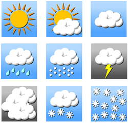 Hourly weather data from Buxton, UK