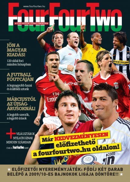 FourFourTwo_HUN's profile picture. Tájékozott, szórakoztató, jó dumájú haverod vagyunk, olyan, amilyen titokban te is szeretnél lenni. Ahogyan Te, mi is imádjuk a futballt.