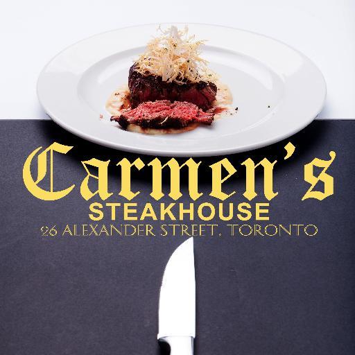 A Classic Victorian Steak House. Located near Yonge & College. For Reservations: 416 924 8697 or OpenTable