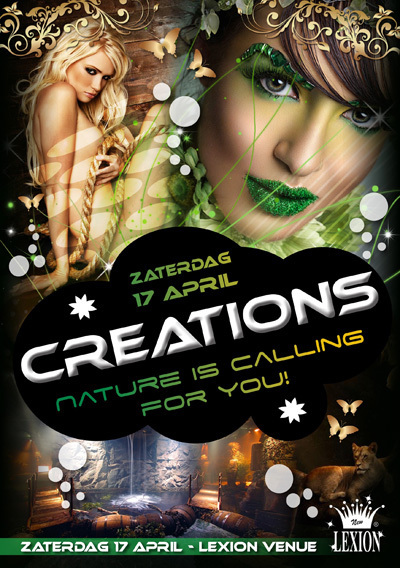 CreationsParty's profile picture. 17. apr. 2010 
Creations · Nature is calling for you! @ Lexion Westzaan 
http://t.co/6bZILpcipe 
http://t.co/Uk1KO6bbft