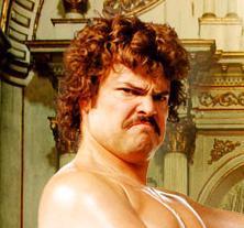 When I am no cooking for the Orphans, I like to wear Stretchy Pants and Luchar with my tag team partner Esqueleto.       The **OG** Nacho Libre Account!