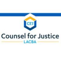 Counsel For Justice(@LACBA_CFJ) 's Twitter Profile Photo