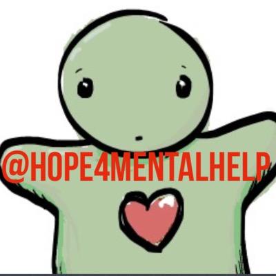 hope4mentalhelp's profile picture. a Twitter account sharing links to mental health support and charity from around the world. we all deserve hope search for help #Hope4MentalHelp