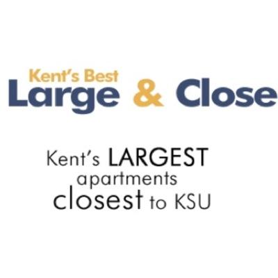 Kent's Best Apartments are always 100% Occupied... Don't get shut out! Call 330-673-8778 now to reserve for the coming year!