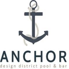 Anchor Design District Pool & Bar provides a fun poolside atmosphere with a nautical theme and modern twist.
