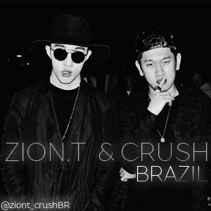 1ª fanbase brasileira dedicada á Zion.T (Kim Hae-sol) & Crush (Shin Hyoseob), cantores, rappers e produtores SOLO!~