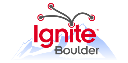 Enlightening, 5-minute geeky talks with 20 auto-advancing slides | #IgniteBoulder