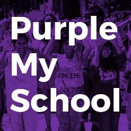 Many young LGBTI are bullied over their sexuality or gender identity. Use purple to show that they can feel safe with you, in your classroom or school.