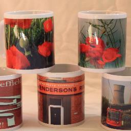 Cards and mugs decorated with my own uniquely personal photographs of iconic images from Yorkshire and beyond