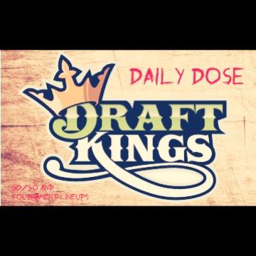 Free Draftkings MLB daily lineups posted directly to Twitter! Lets win big together!⚾️ Tips accepted via PayPal to DKdailydose@gmail.com