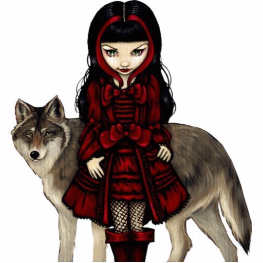 Who's afraid of the big bad wolf? Not I said Red....She/Her