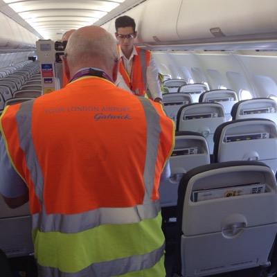 Eagle Passenger Lifter deliver easy, safe & dignified #WCHC #PRM transfer from/to Wheelchair to/from aircraft seat. Always, book seats Right side of aisle.