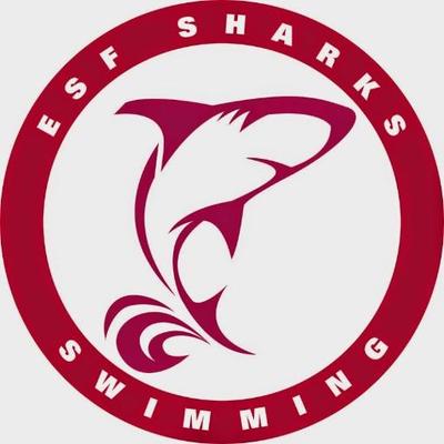 ESF Sharks Swimming logo