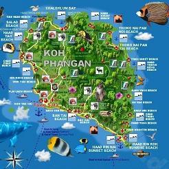 Informacion en Español sobre Koh Phangan. Asesoramiento en la isla. Informaicion de viaje, fiestas, eventos, alquileres, etc.